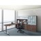 Officesource Crossway Collection Mesh Back Task Chair with Black Base 610FBK - alternate 8